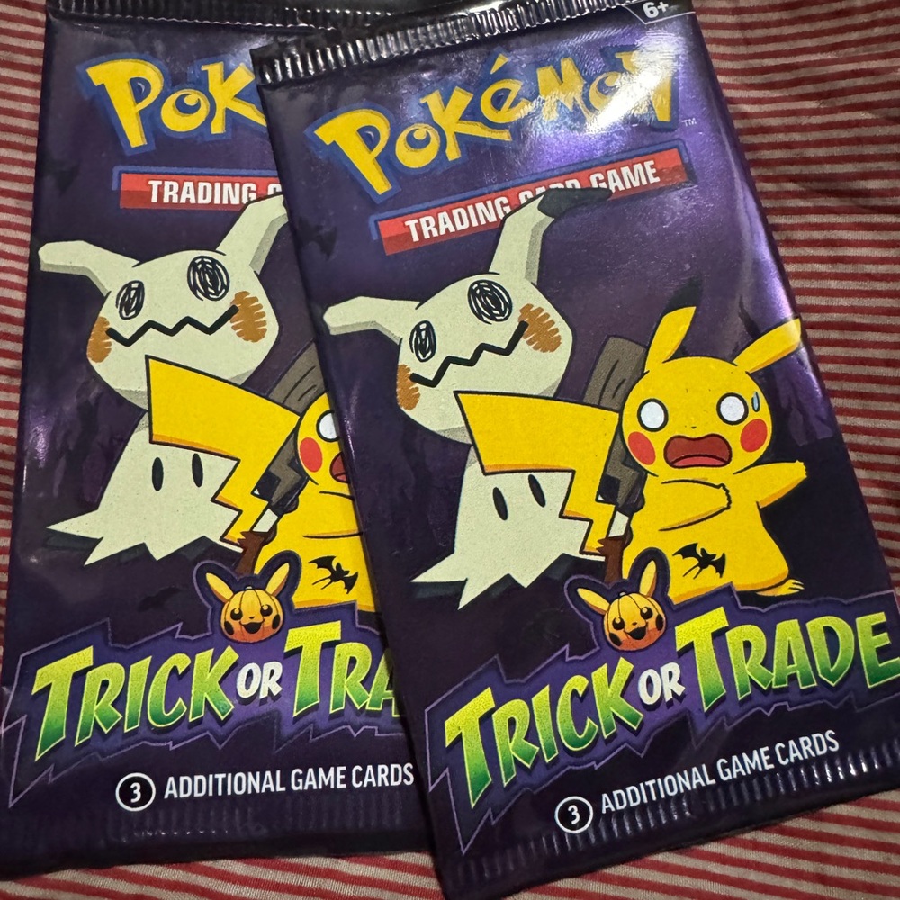Pokémon Trick or Trade Card Packs